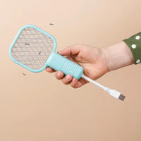 Mini Mosquito Killer Racquet Lamp 2 in 1